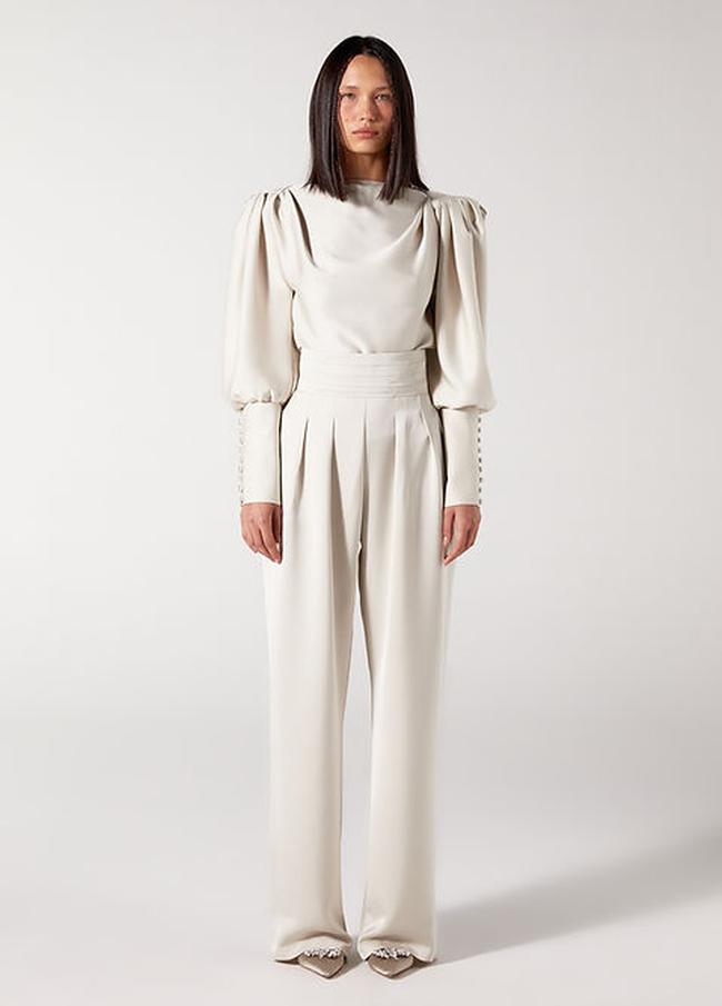  Wabi Sabi Kadın Bej MBÇ Pantolon