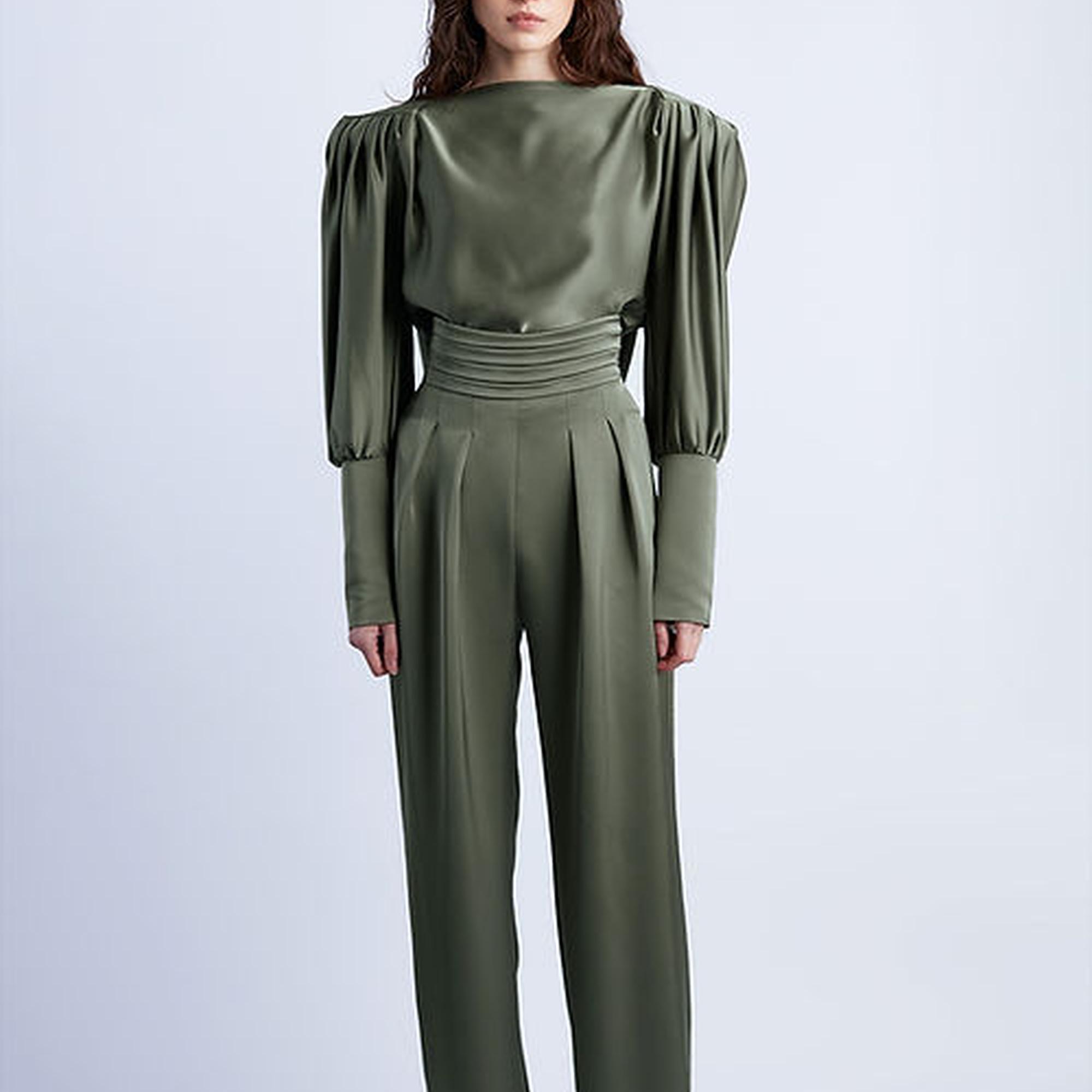 Wabi Sabi Kadın Haki MBÇ Pantolon