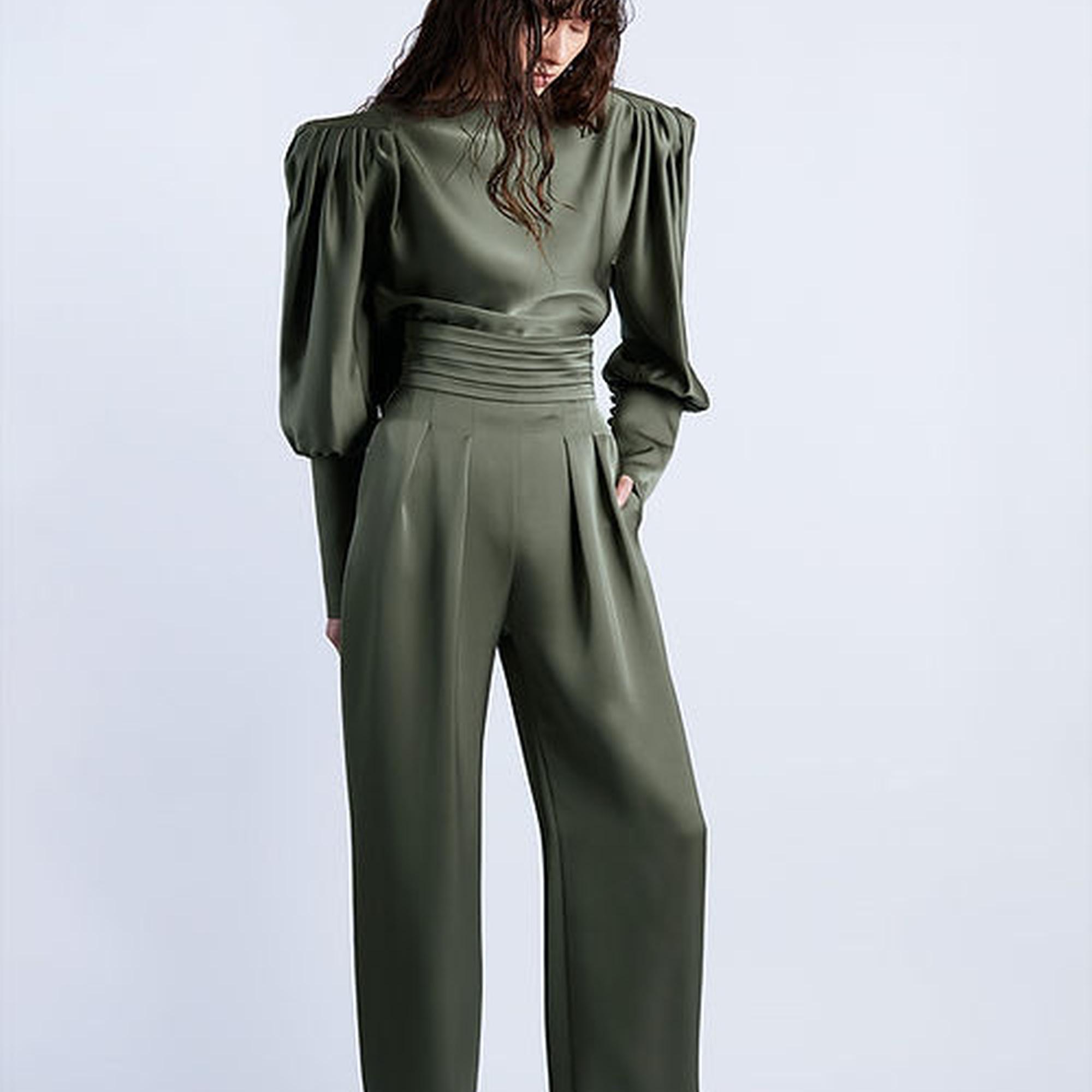 Wabi Sabi Kadın Haki MBÇ Pantolon