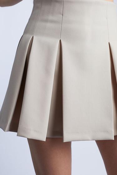  Wabi Sabi Kadın Bej Sail Pilikaşe Etek