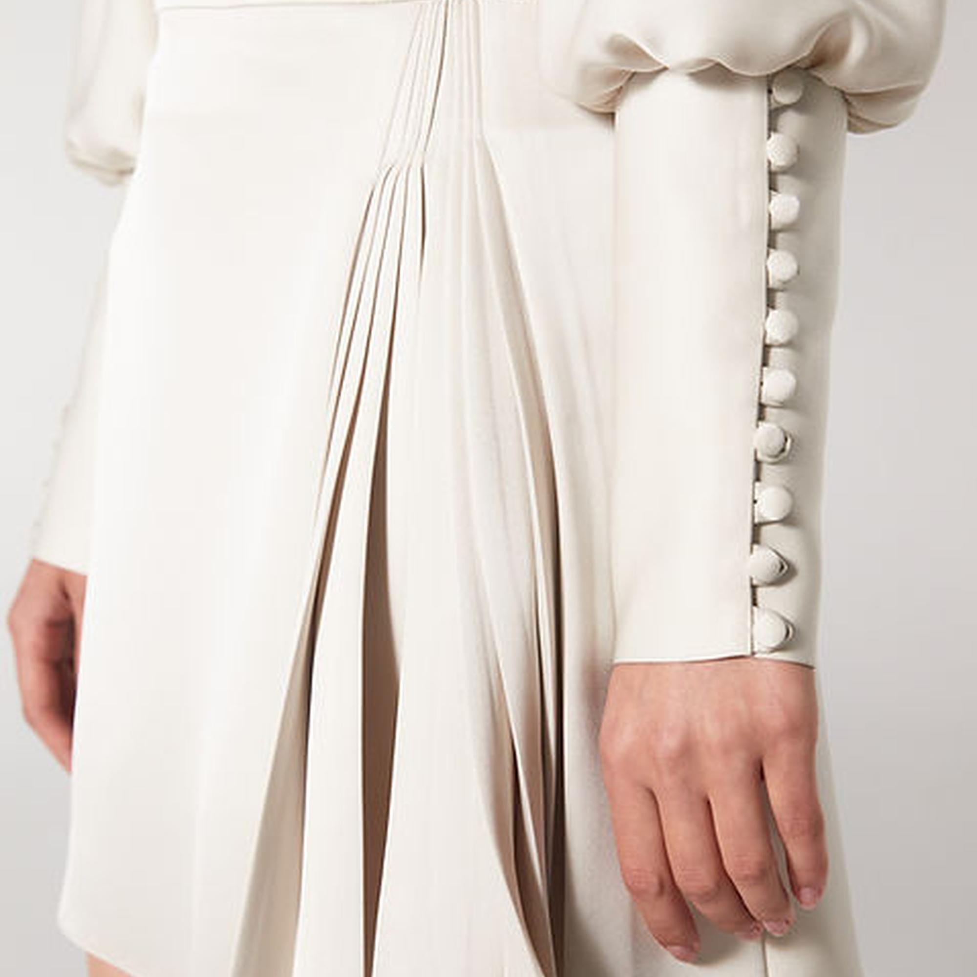 Wabi Sabi Kadın Bej MBÇ Mini Etek