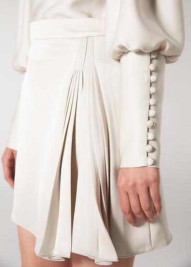  Wabi Sabi Kadın Bej MBÇ Mini Etek