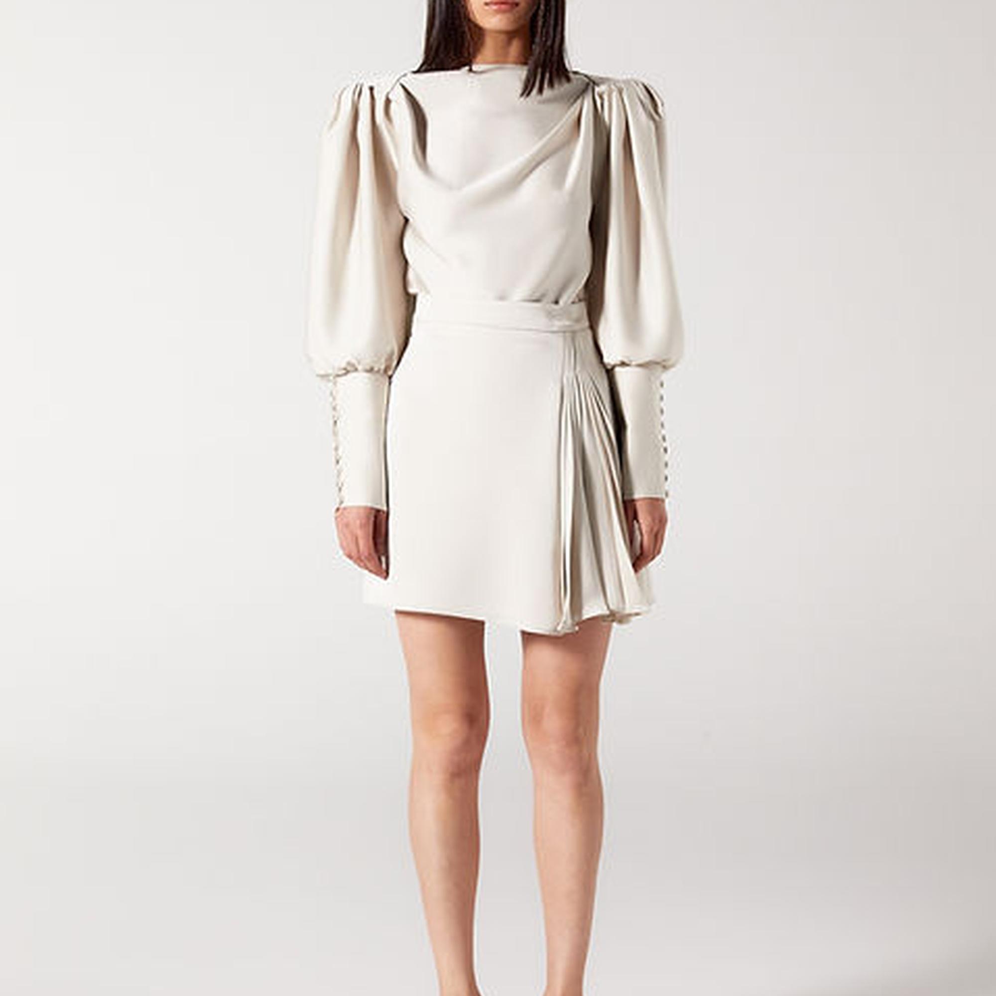 Wabi Sabi Kadın Bej MBÇ Mini Etek