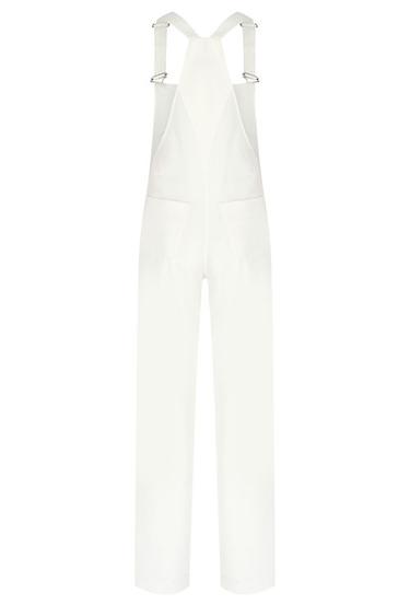  Wabi Sabi Kadın Ekru Gioia Uzun Salopet