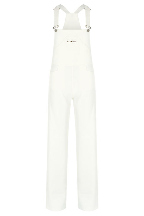  Wabi Sabi Kadın Ekru Gioia Uzun Salopet