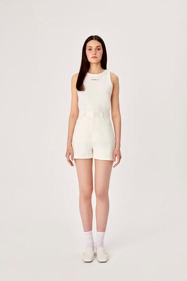  Wabi Sabi Kadın Ekru WS Halter Yaka Body