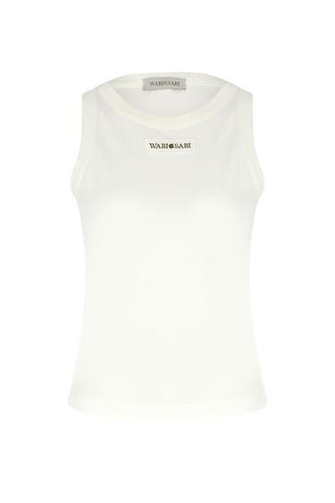  Wabi Sabi Kadın Ekru WS Halter Yaka Body