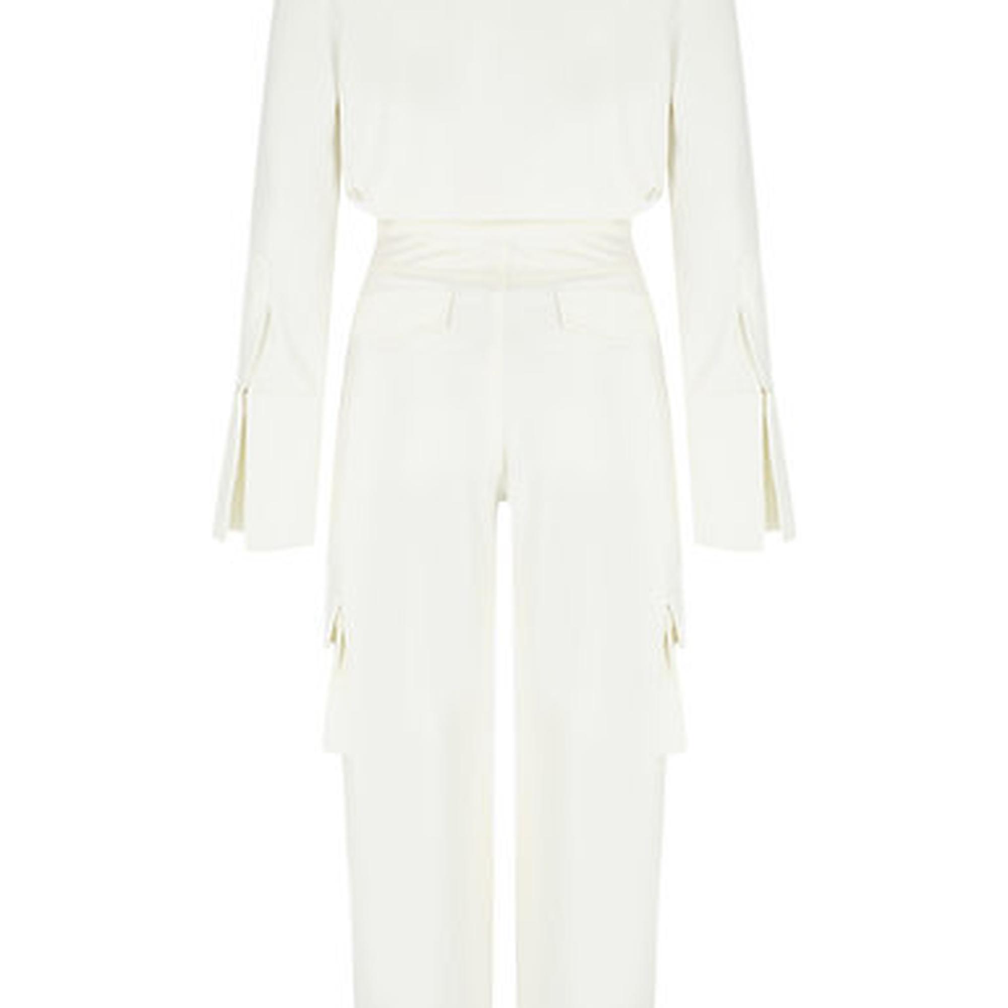 Wabi Sabi Kadın Ekru Eterno Uzun Tulum