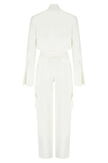  Wabi Sabi Kadın Ekru Eterno Uzun Tulum