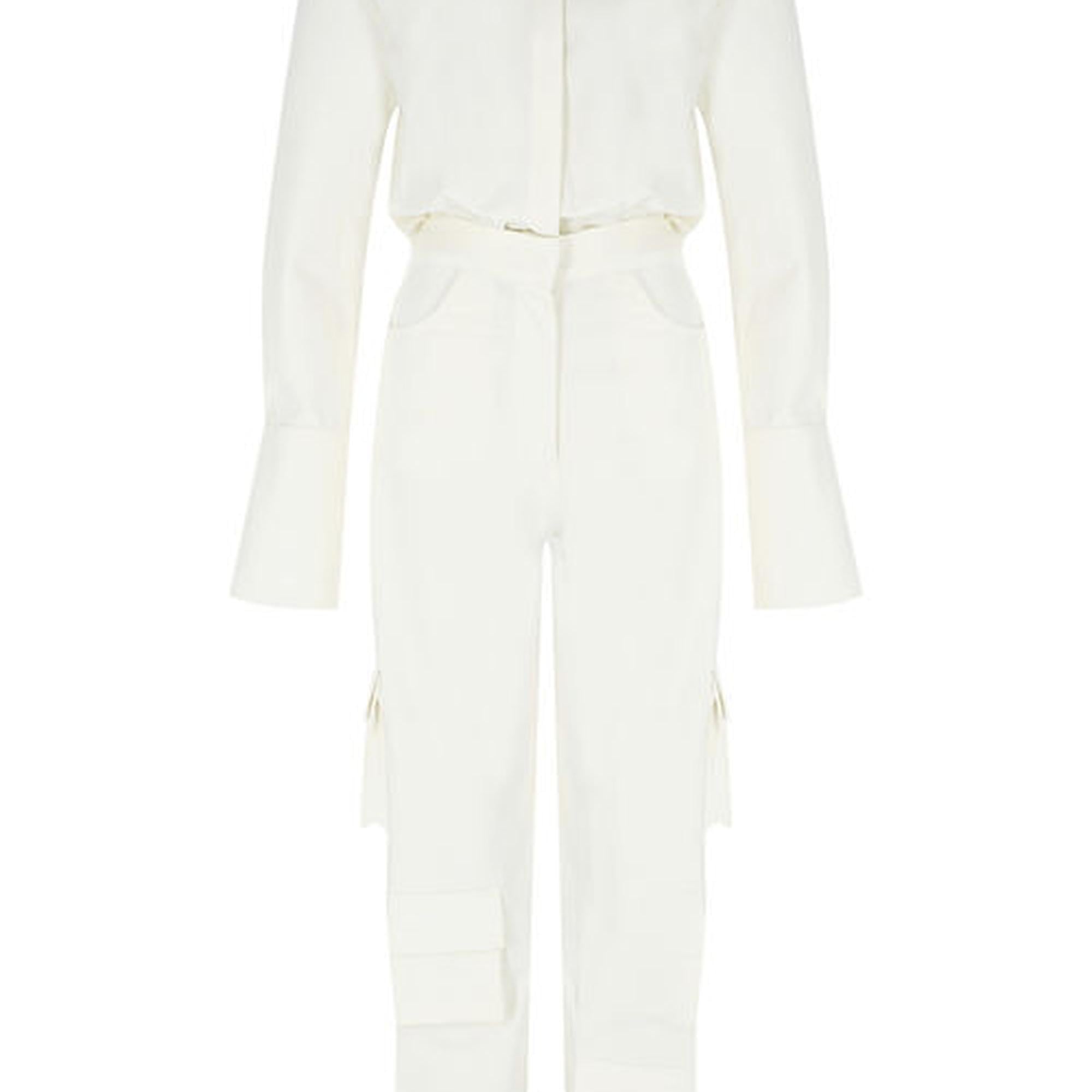 Wabi Sabi Kadın Ekru Eterno Uzun Tulum