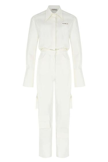  Wabi Sabi Kadın Ekru Eterno Uzun Tulum