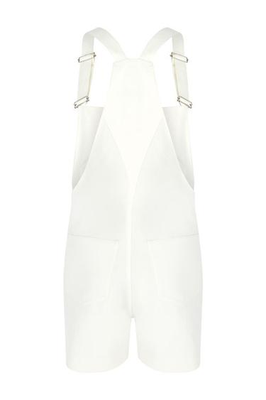  Wabi Sabi Kadın Ekru Gioia Kısa Salopet