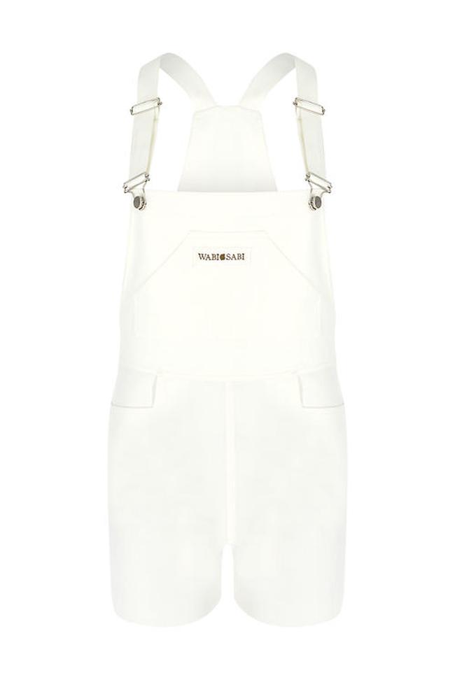  Wabi Sabi Kadın Ekru Gioia Kısa Salopet