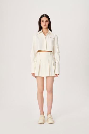  Wabi Sabi Kadın Ekru Vento Gömlek