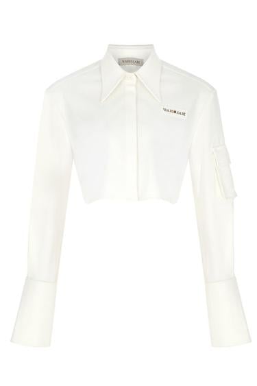  Wabi Sabi Kadın Ekru Vento Gömlek