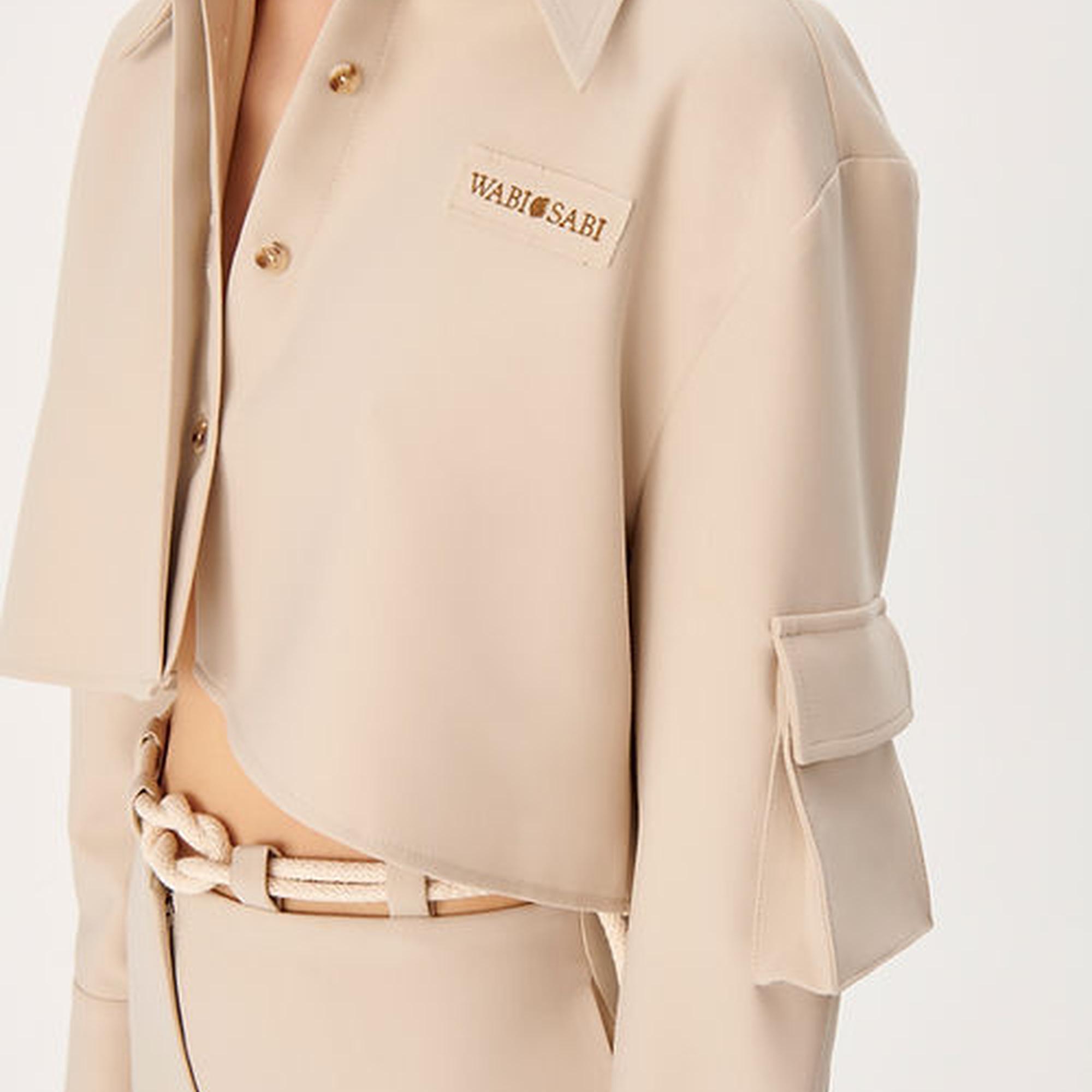 Wabi Sabi Kadın Bej Vento Gömlek