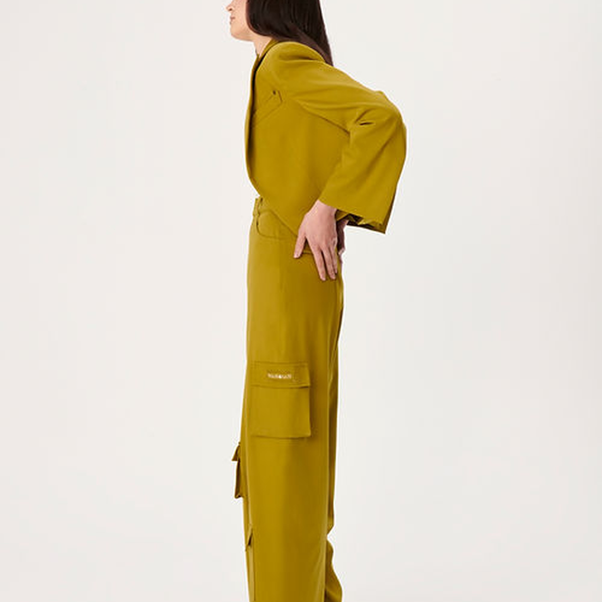 Wabi Sabi Kadın Yeşil Vento Pantolon