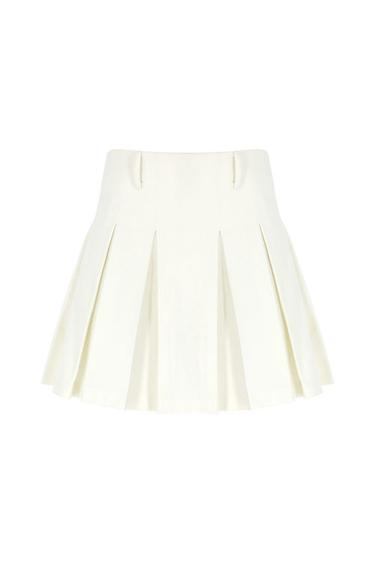  Wabi Sabi Kadın Ekru Sail Pilikaşeli Etek