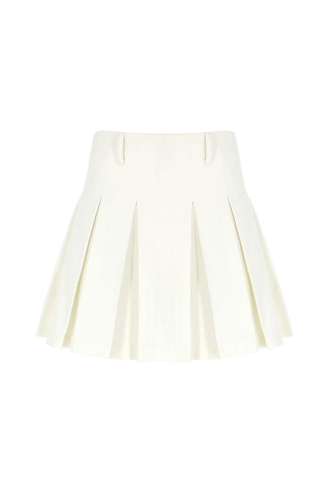  Wabi Sabi Kadın Ekru Sail Pilikaşeli Etek