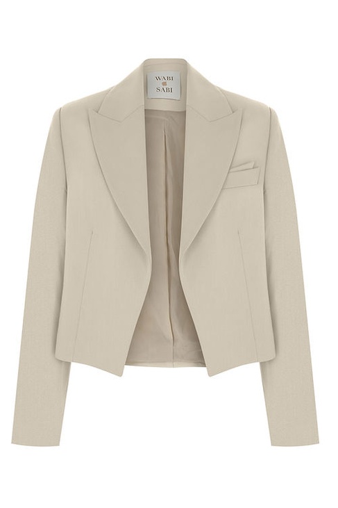 Wabi Sabi Kadın Bej Grazia Ceket