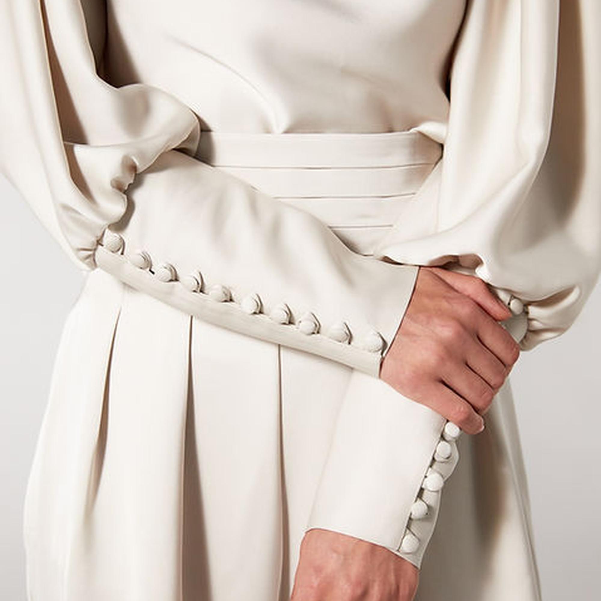 Wabi Sabi Kadın Bej Vatkalı MBÇ Top