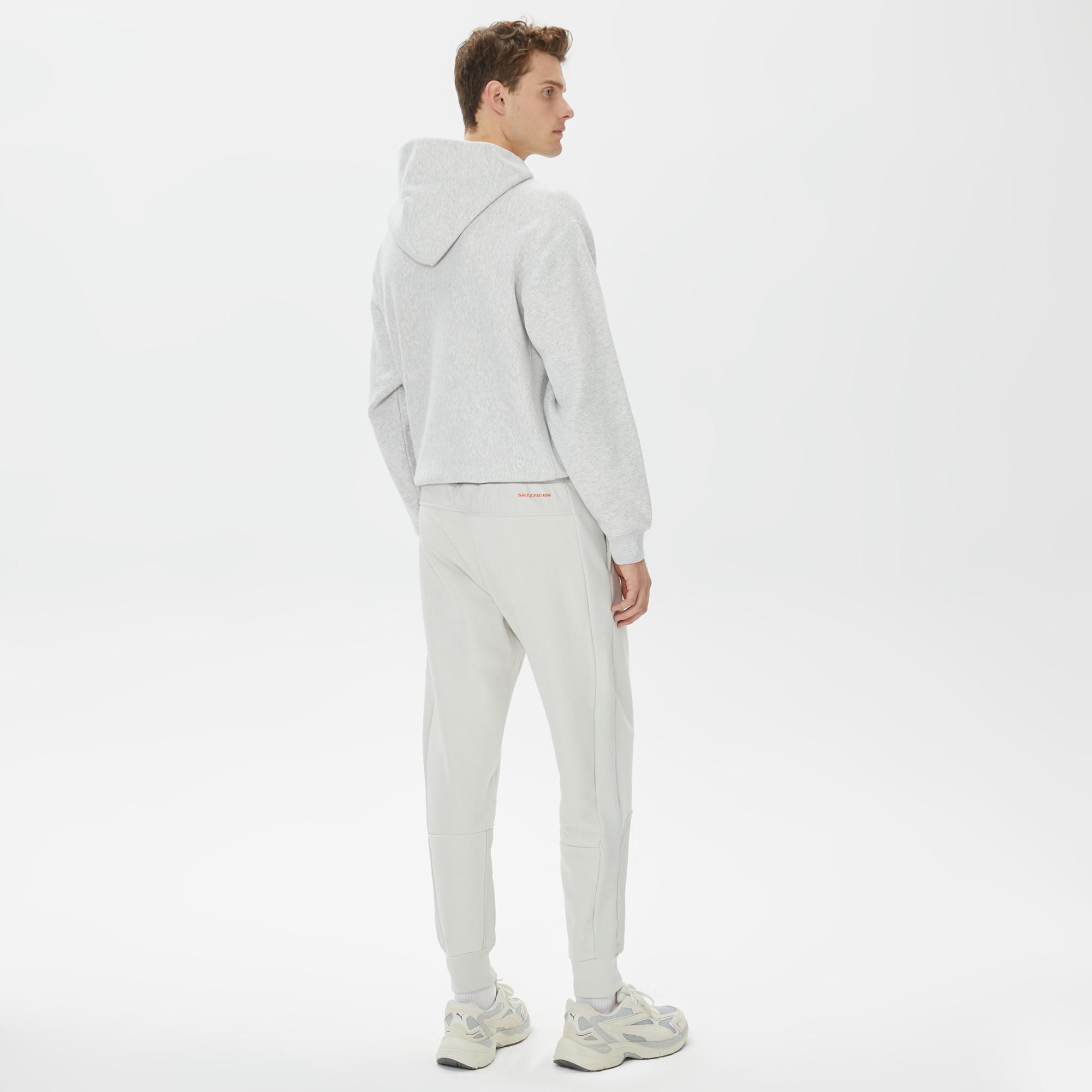 Skechers LW Fleece Erkek Gri Eşofman Altı