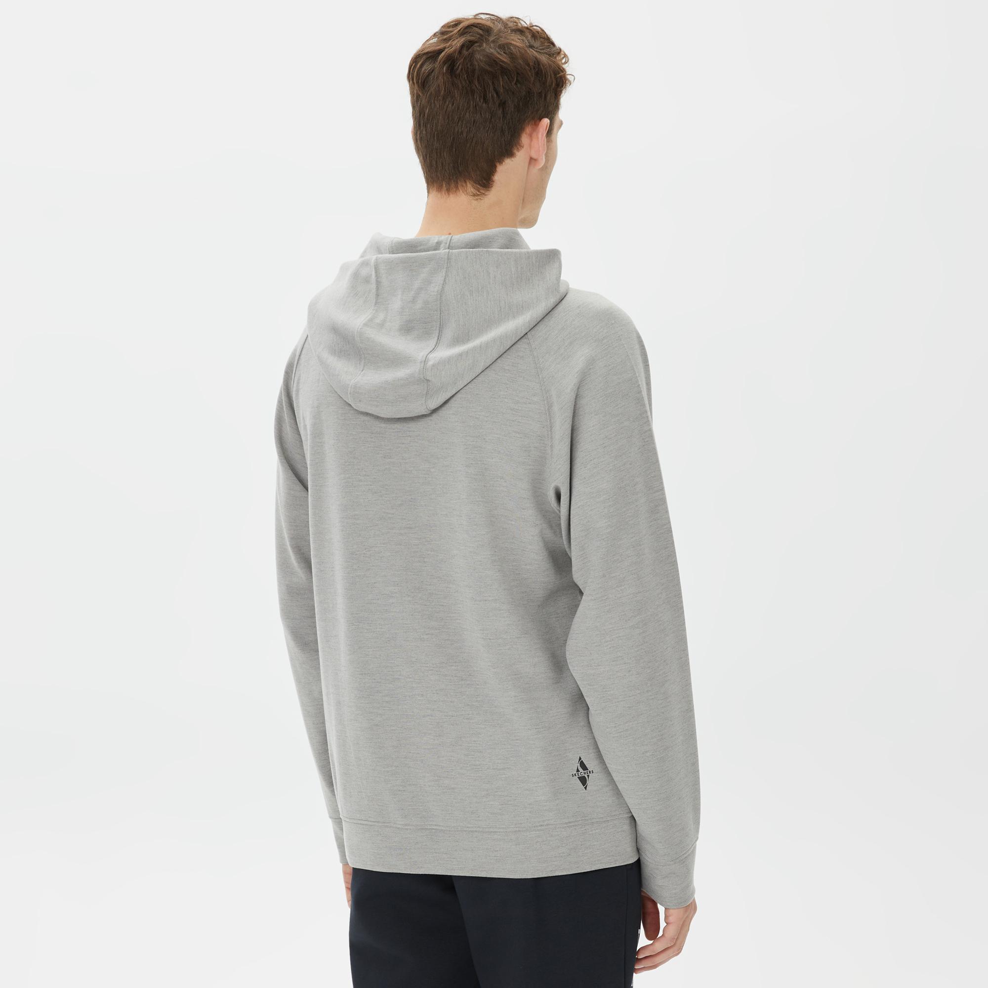 Skechers Scuba Coll Erkek Gri Günlük Sweatshirt