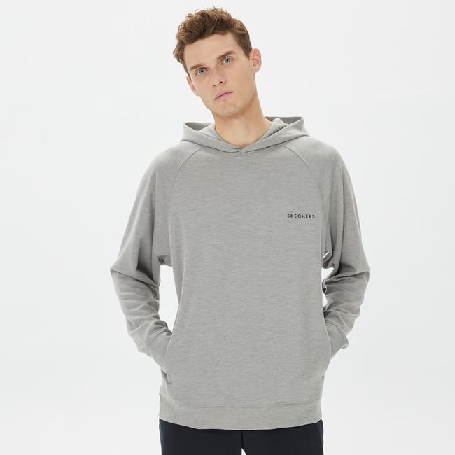  Skechers Scuba Coll Erkek Gri Günlük Sweatshirt