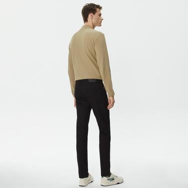  Erkek Slim Fit Siyah Pantolon