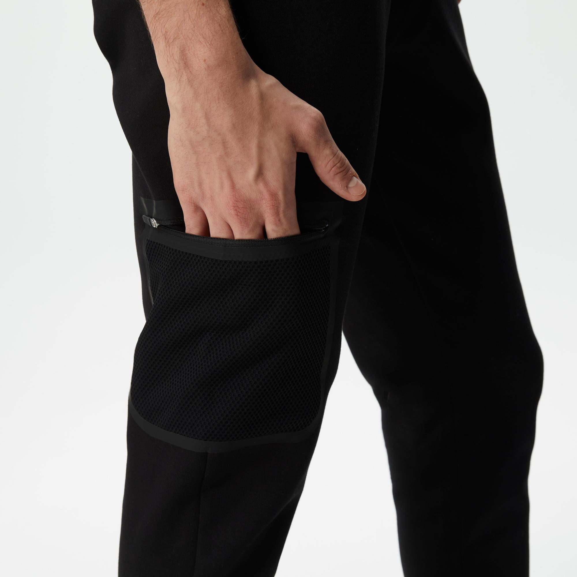 Erkek Slim Fit Siyah Eşofman Altı