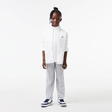  Lacoste Classic Çocuk Beyaz Gömlek