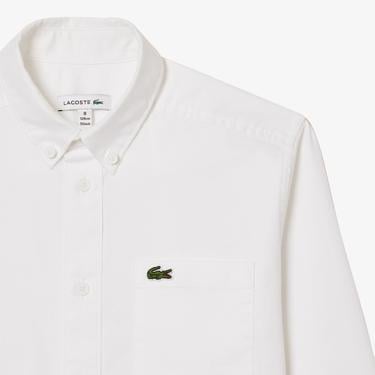  Lacoste Classic Çocuk Beyaz Gömlek