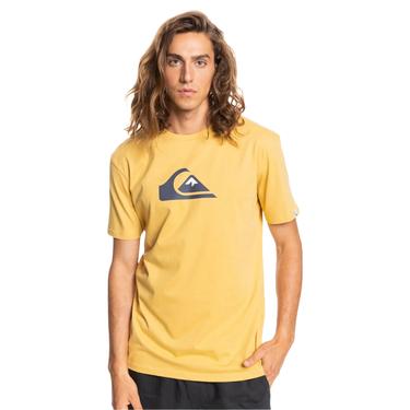  Quiksilver Complogo Erkek Sarı Tişört