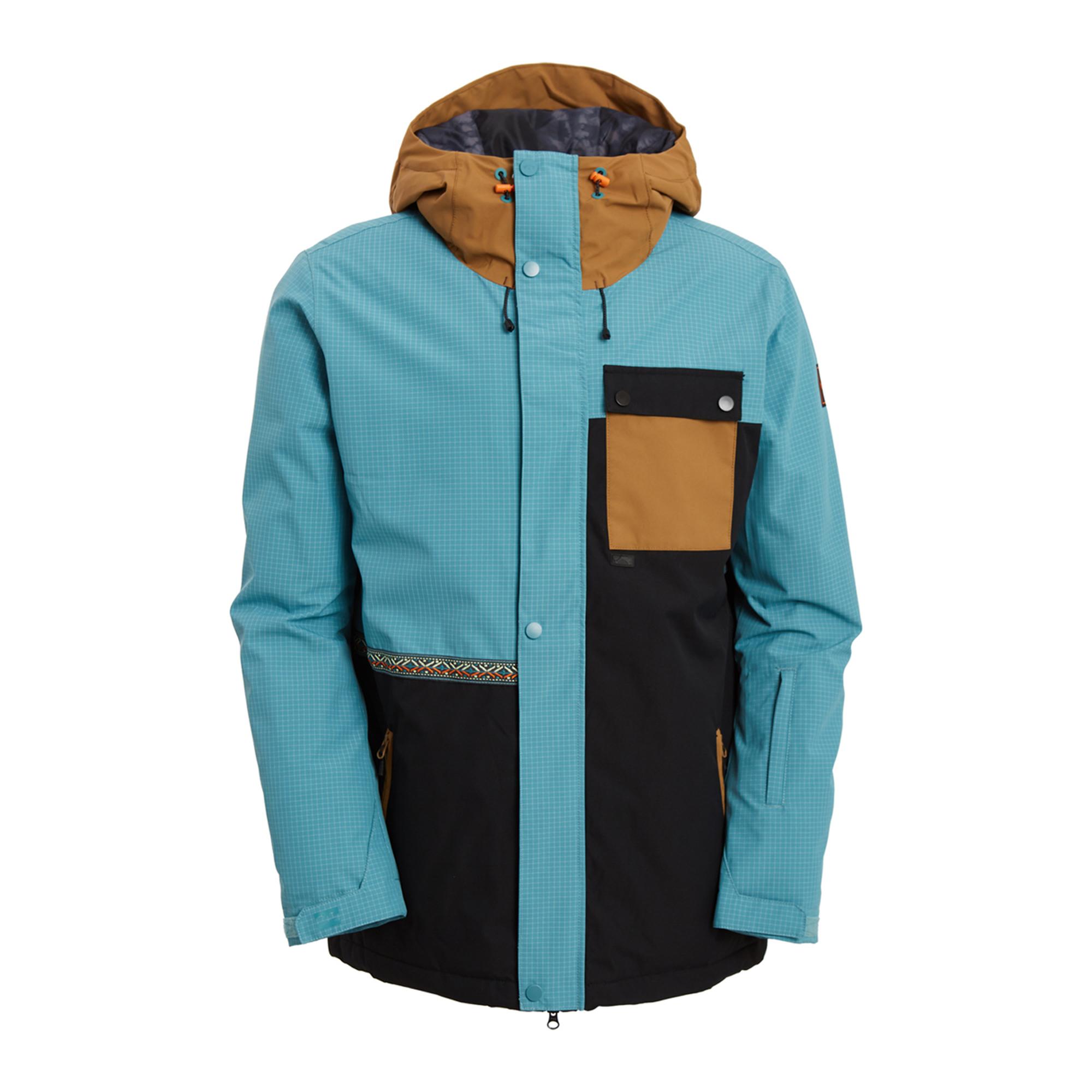 Billabong Arcade Erkek Mavi Snowboard Ceketi