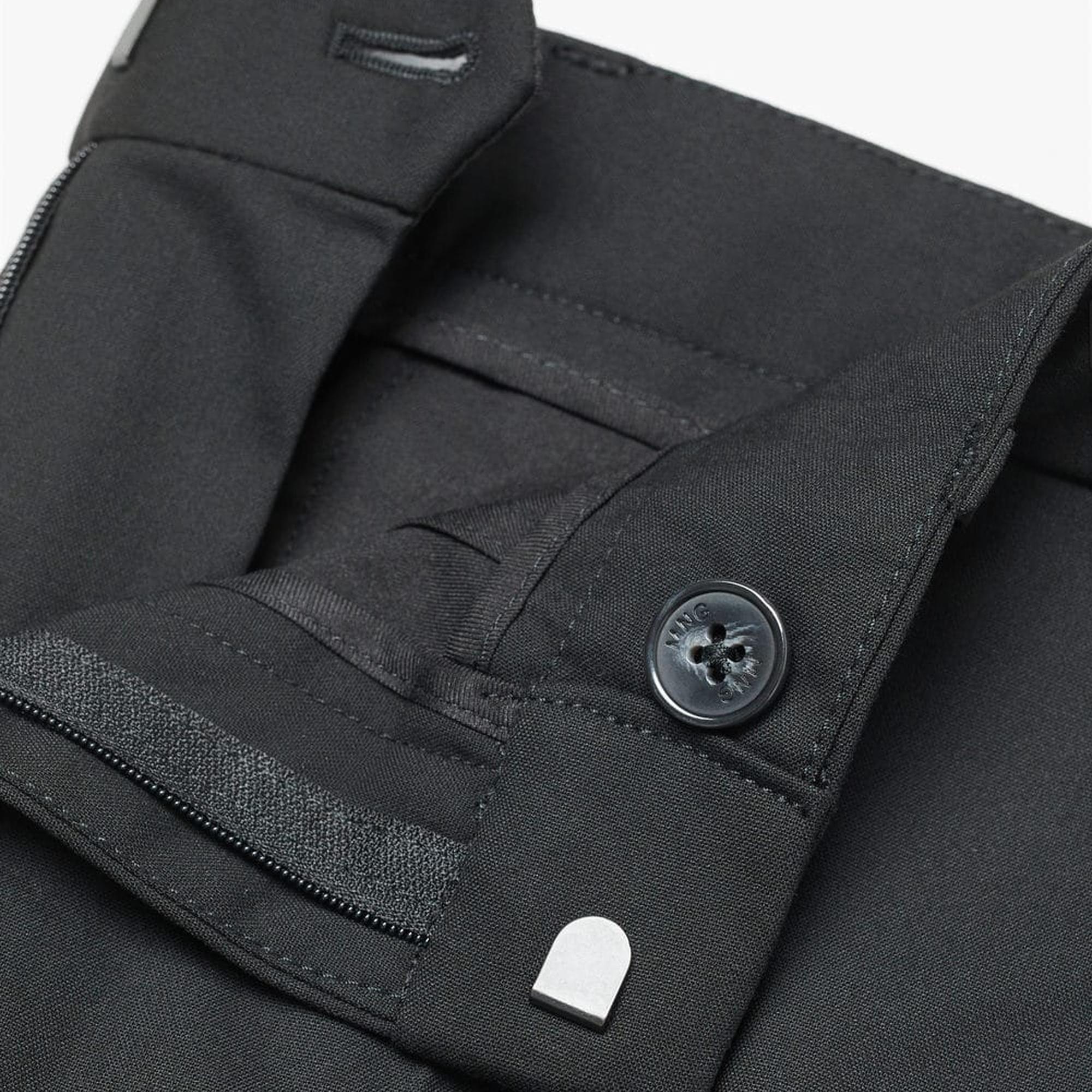 Mango Çocuk Slim Fit Pantolon Takım Siyah