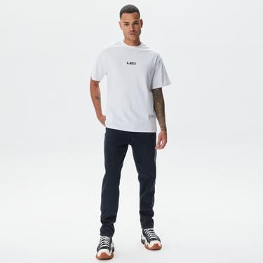  Leo Lunatic Service Erkek Beyaz T-Shirt