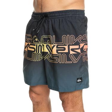  Quiksilver Wordblock 17 Jamv Erkek Siyah Volley Short