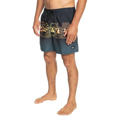  Quiksilver Wordblock 17 Jamv Erkek Siyah Volley Short