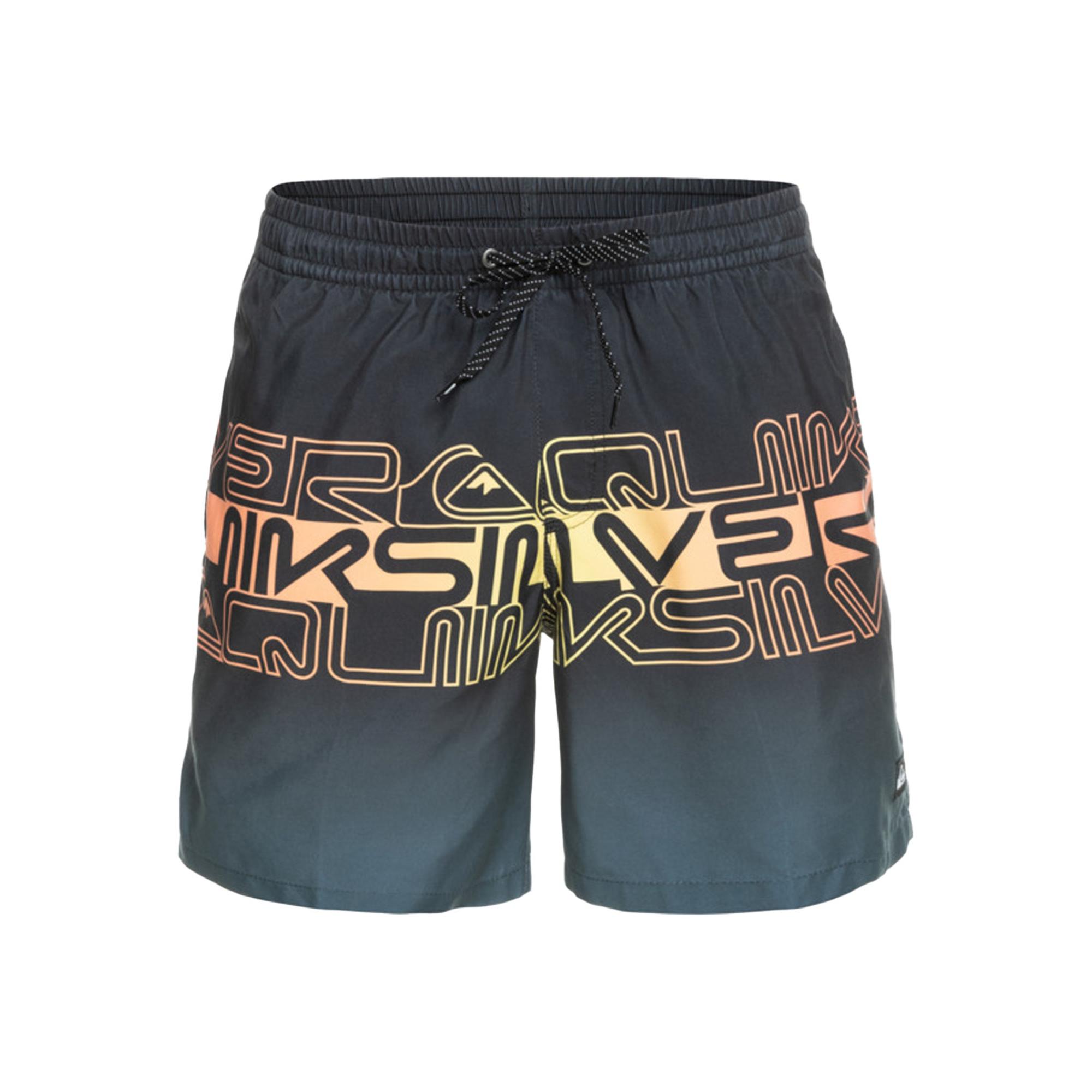 Quiksilver Wordblock 17 Jamv Erkek Siyah Volley Short