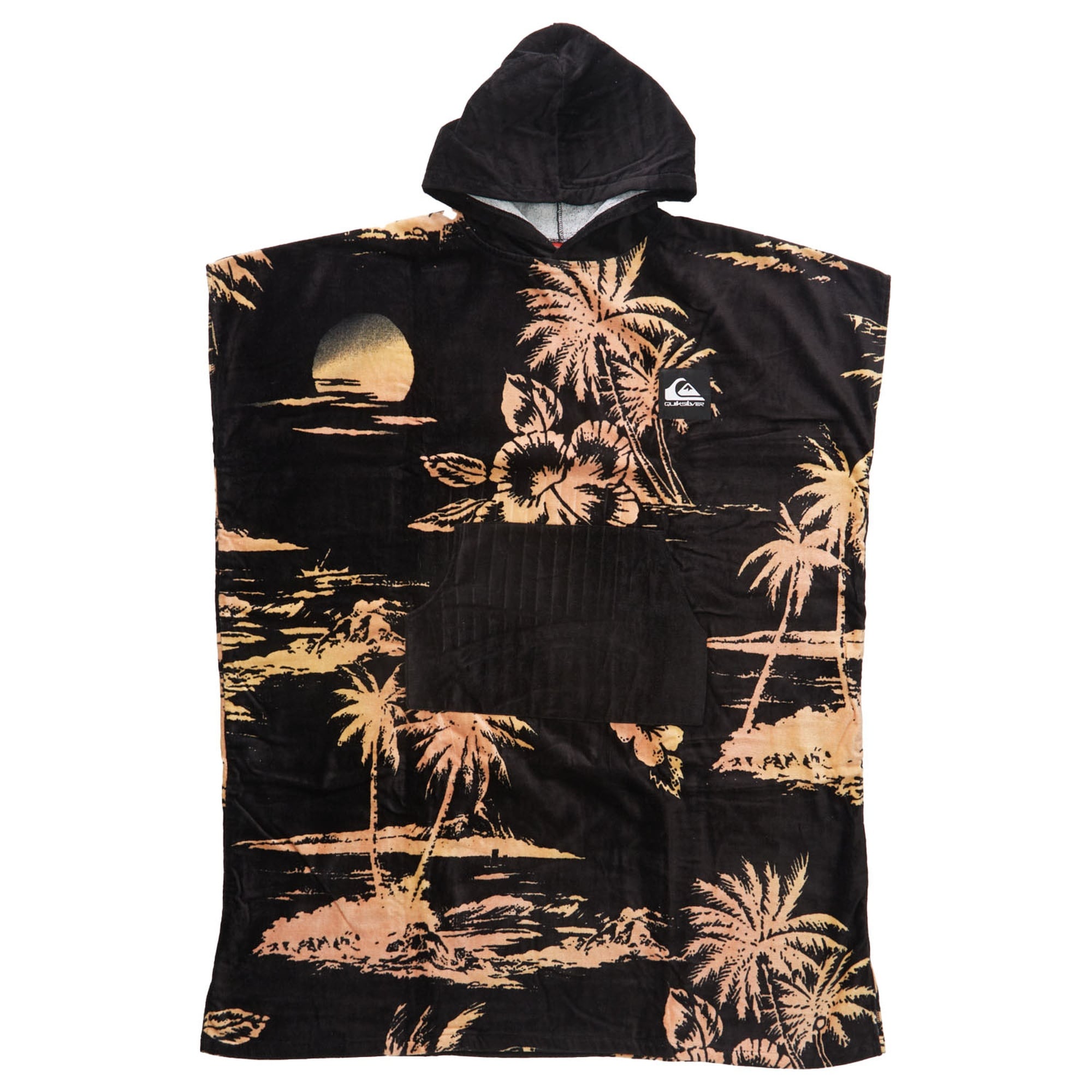 Quiksilver Hoody Towel Erkek Siyah Havlu