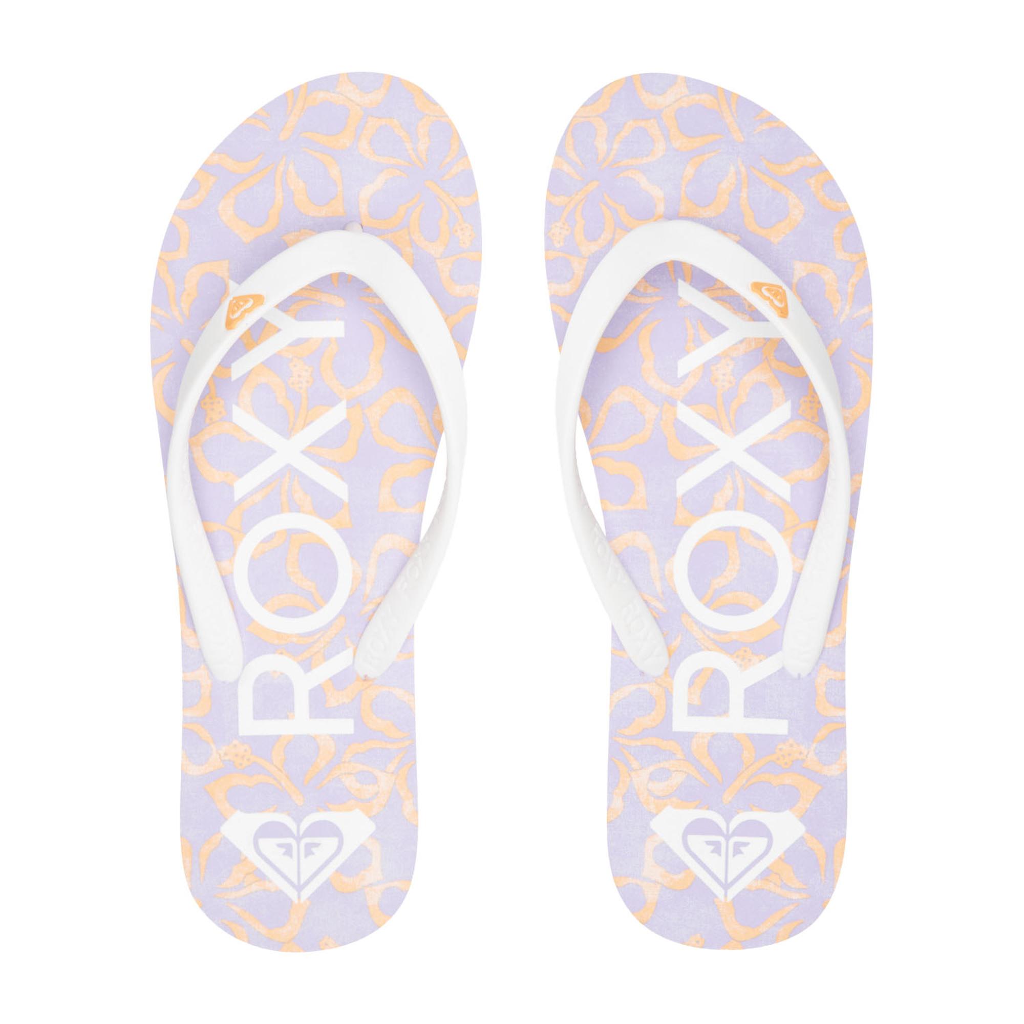 Roxy Kadın Terlik Tahiti VII Beyaz/Lavanta