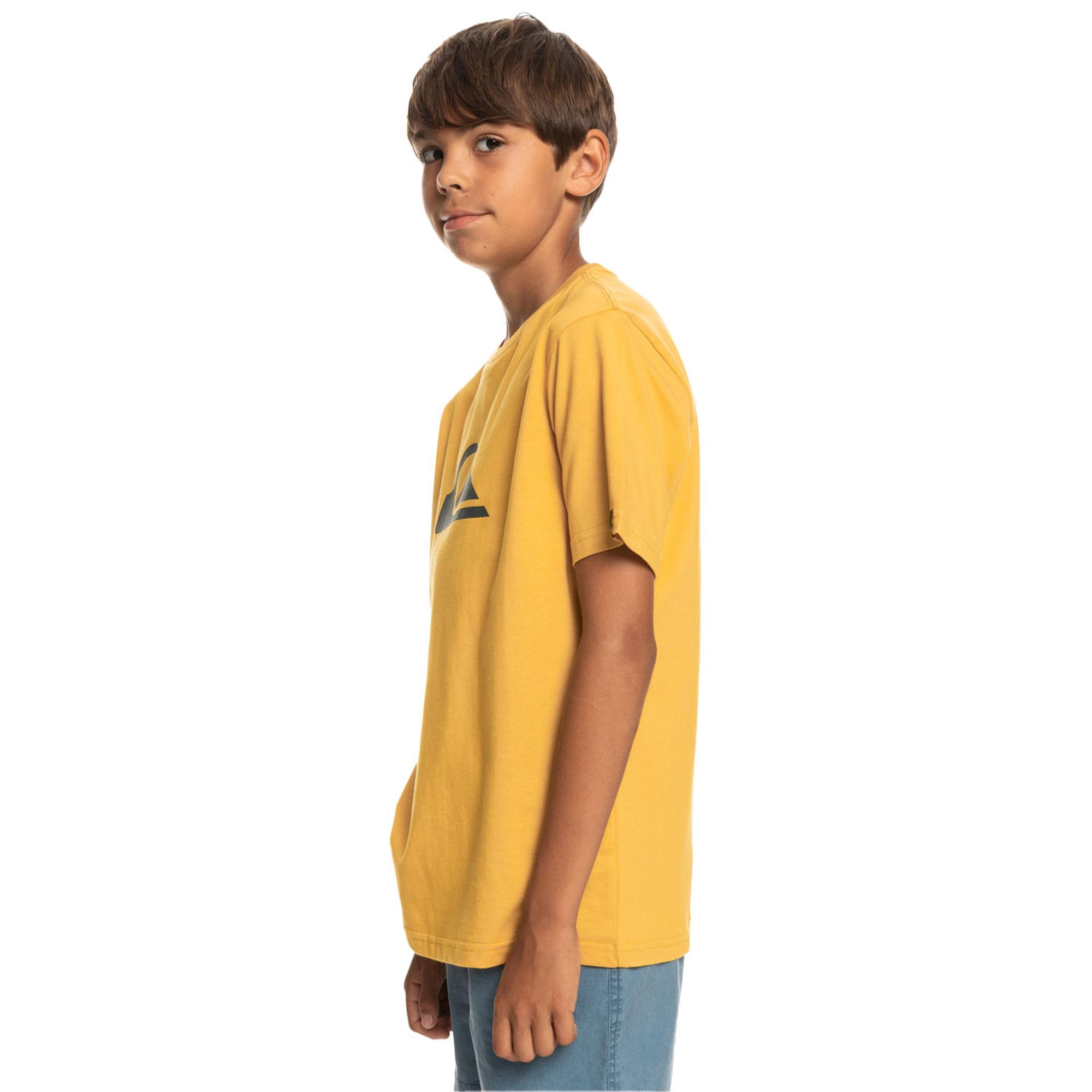 Quiksilver Comp Logo Yth Erkek Çocuk Sarı Tişört