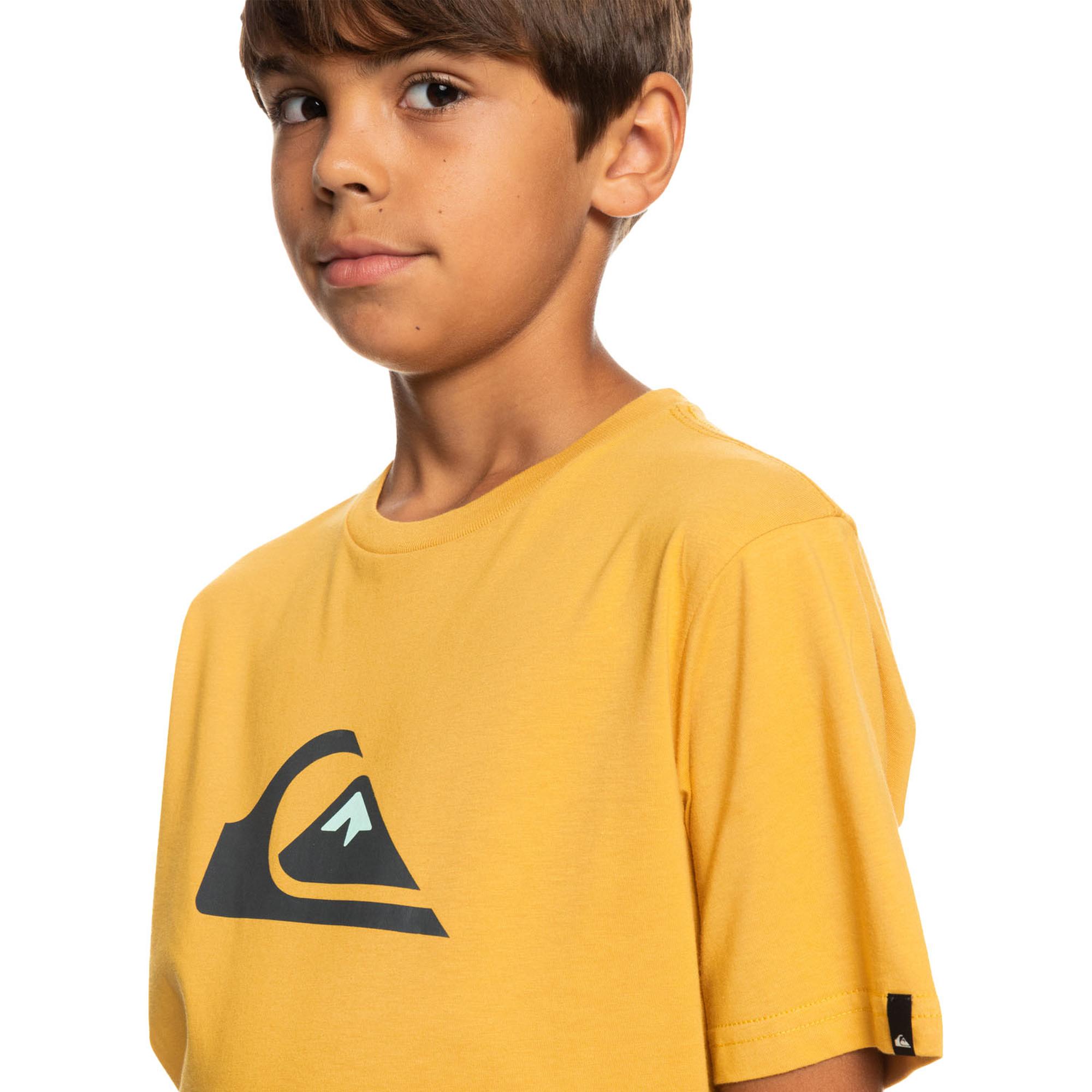 Quiksilver Comp Logo Yth Erkek Çocuk Sarı Tişört