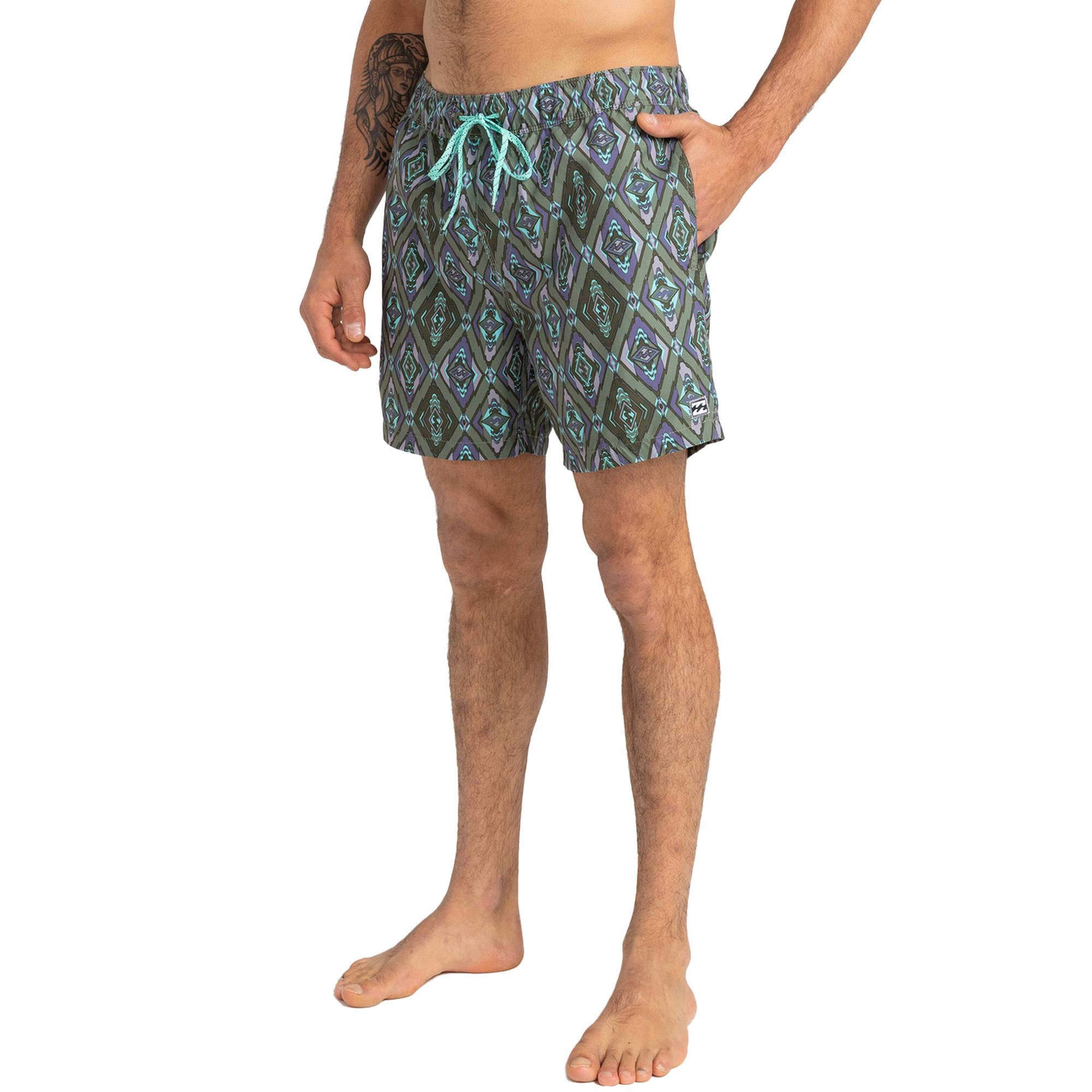 Billabong Good Times Lb Erkek Yeşil Volley Short