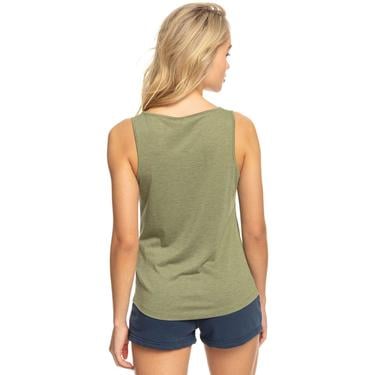  Roxy Kadın Tank Top Losing My Mind Yeşil