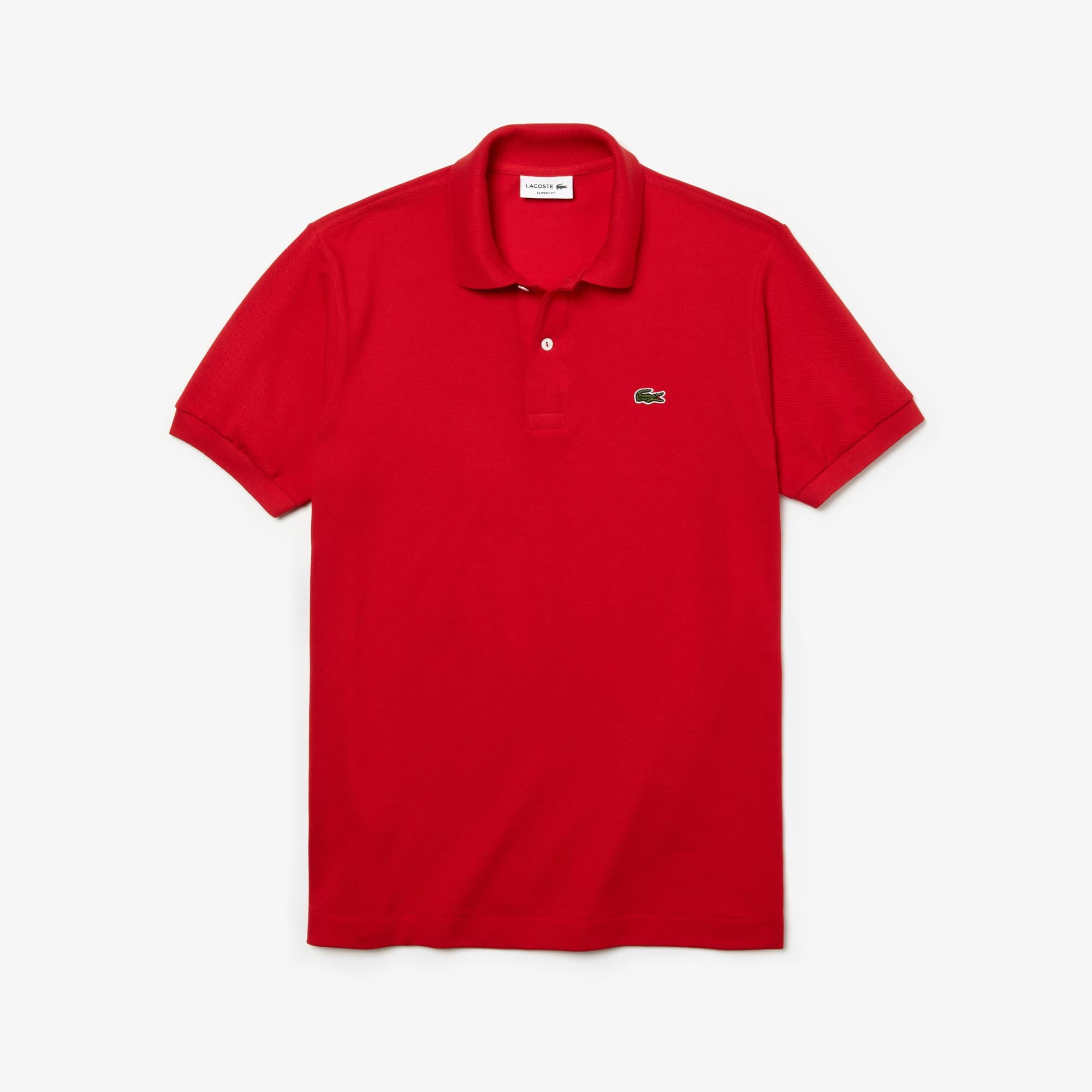 Lacoste Erkek Classic Fit L1212 Kırmızı Polo