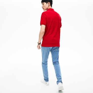  Lacoste Erkek Classic Fit L1212 Kırmızı Polo