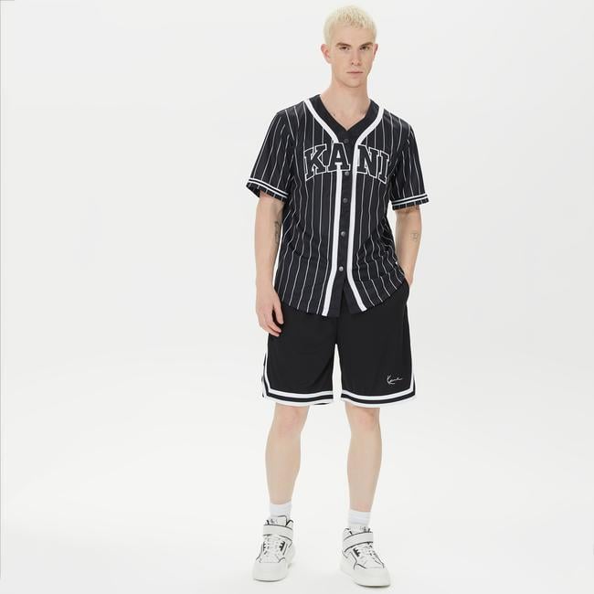  Karl Kani Signature Mesh Erkek Siyah Şort