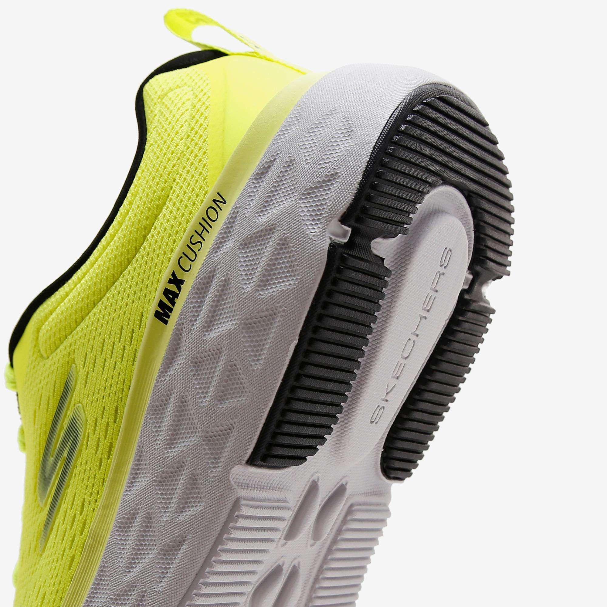 Skechers Max Cuhioning Delta-Speed Up Erkek Sarı Koşu Ayakkabısı