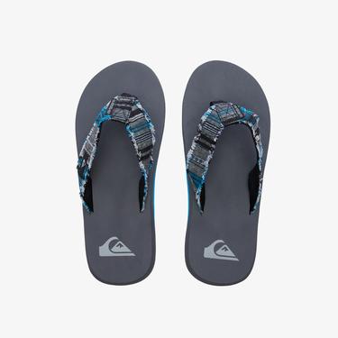  Quiksilver Monkey Abyss Erkek Siyah Günlük Terlik